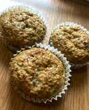 Banános zabmuffin chia maggal
