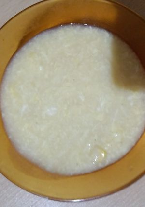 A picture of Chicken Corn Soup.