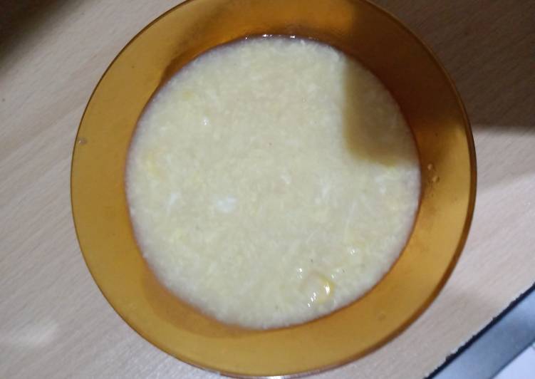 Recipe of Homemade Chicken Corn Soup