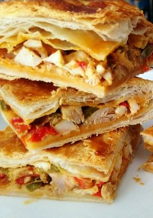 Zdjęcie przepisu Empanada z kurczakiem.