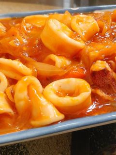 Foto resep Cumi Saos Padang
