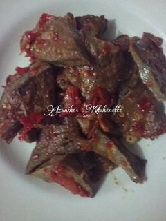 Foto resep Paru bumbu balado