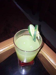 A picture of Ginger juice.