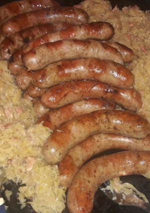 Una foto de Thuringer Bratwurst