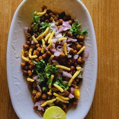 A picture of Chana chaat.