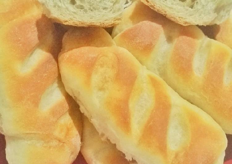 Pão caseiro tipo francês