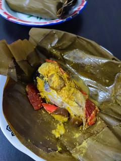 Foto resep Pepes ikan patin bumbu kuning