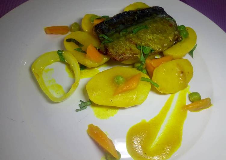 Recipe of Quick Pan seared fish | Easy Recipe For One