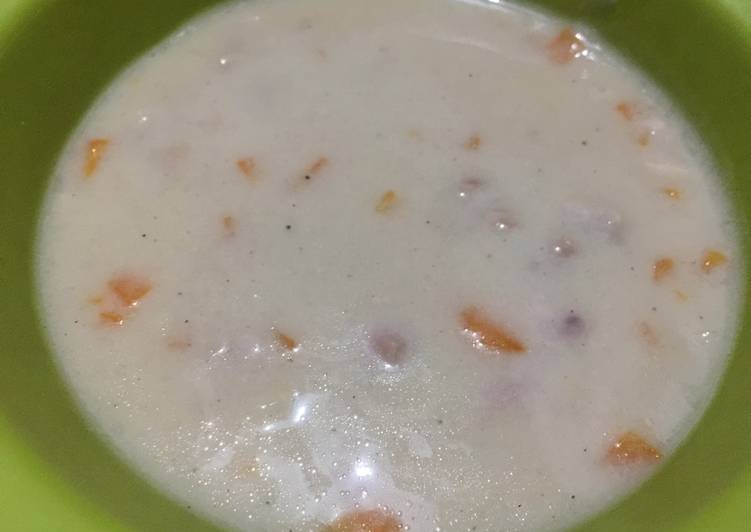 Cream soup ala kfc