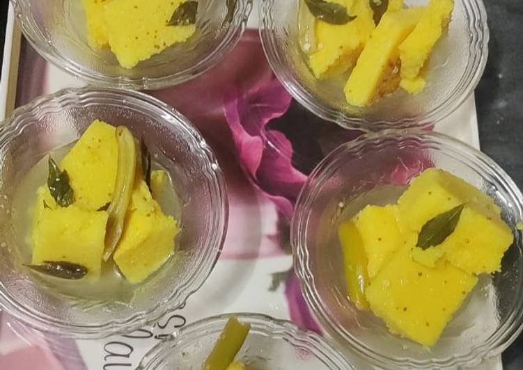 Recipe of Quick Khaman dhokla