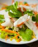 Salad Cải Diếp Cà Rốt Thanh Cua Sốt Caesar