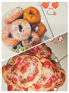 Foto resep Donat dan pizza ekonomis