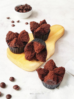 Foto resep Brownies Mekar Tepung Beras(Gluten free, eggless)