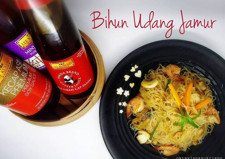 Tutorial membuat Bihun udang jamur enak