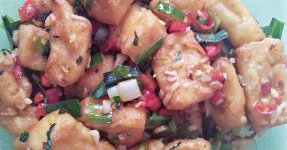 1 088 resep  tahu  goreng  cabe  bawang  putih enak dan 