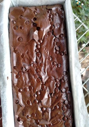 Foto resep Shiny Brownies ala Bunda Murni plus tips shiny crust