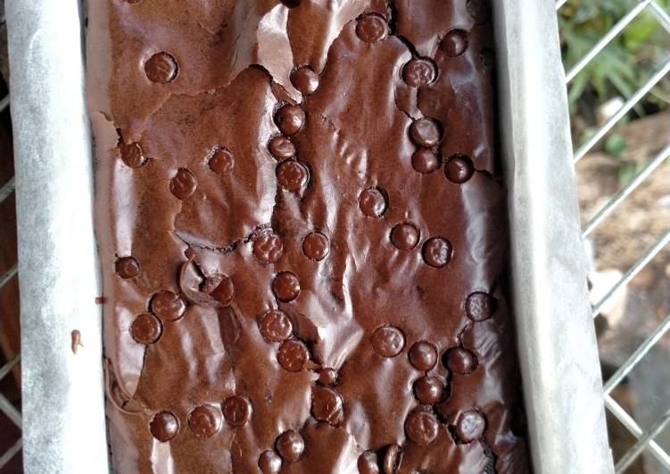 Resep Shiny Brownies ala Bunda Murni plus tips shiny crust Anti Gagal