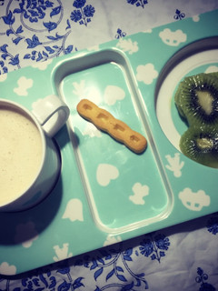 Una foto de Desayuno para bebés de 1 año