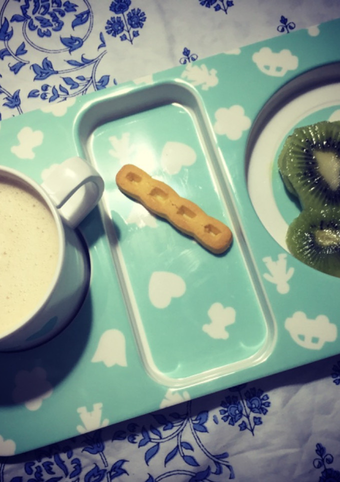 Una foto de Desayuno para bebés de 1 año