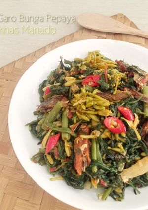 Foto resep Garo Bunga Pepaya Khas Manado