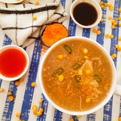 A picture of Hot & Sour Soup.