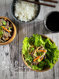 Foto resep Beef Bulgogi (Lettuce Wrap)