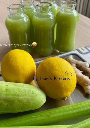 Foto resep 554. Wellness Shot Green
