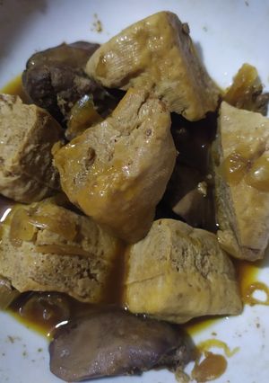 Foto resep Semur tahu dan hati ayam