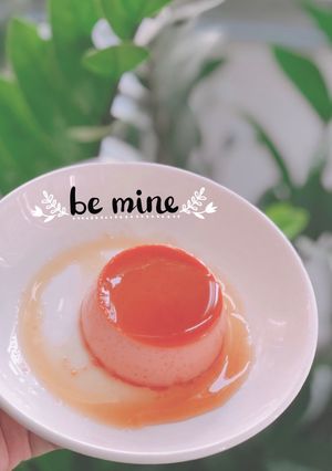 Hình của món Bánh flan dâu tây 🍓🍓.