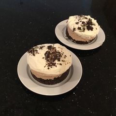 A picture of Mint Cream Tarts.