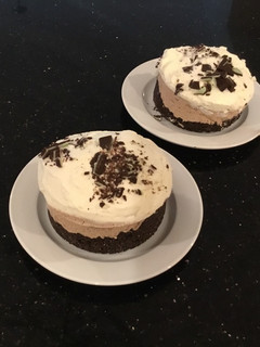 A picture of Mint Cream Tarts.