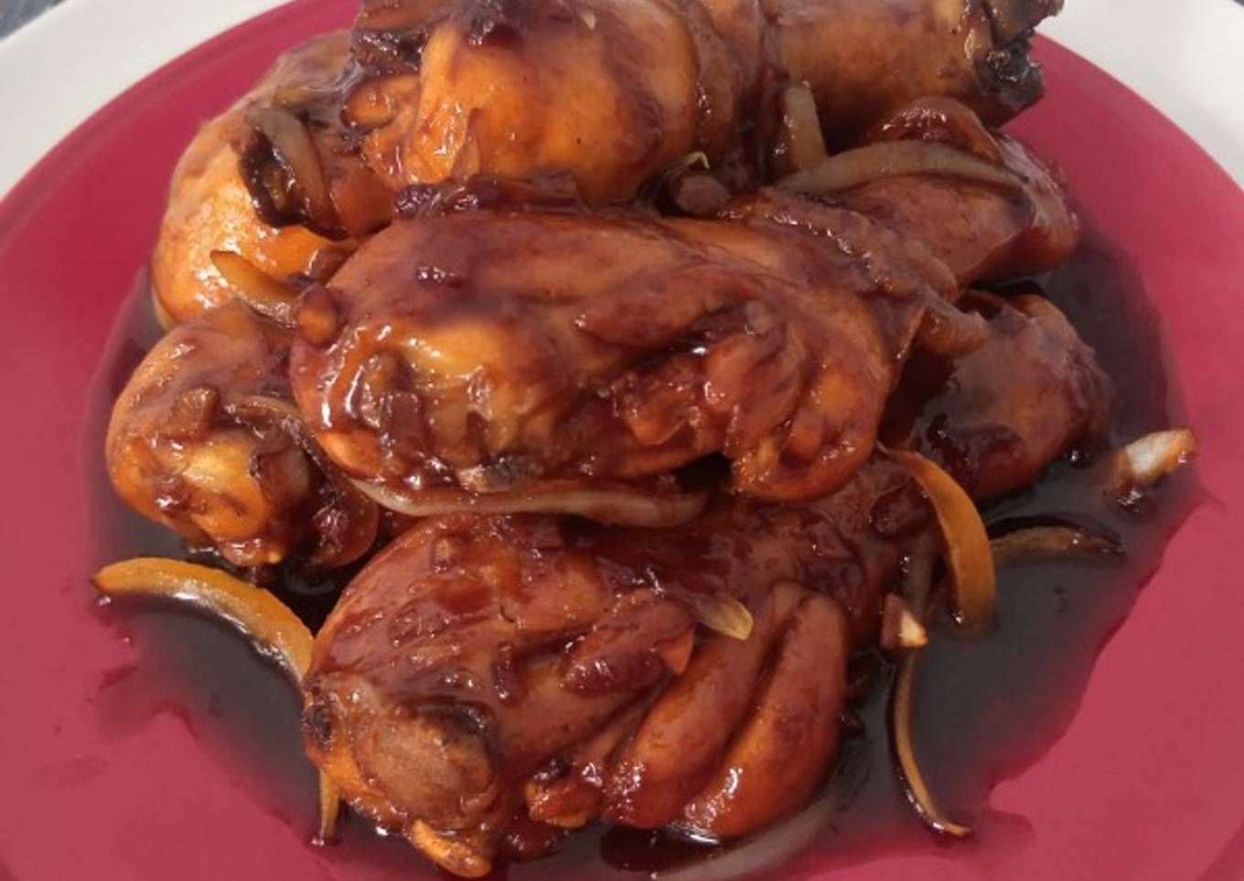 Ayam Kecap Bawang Bombay