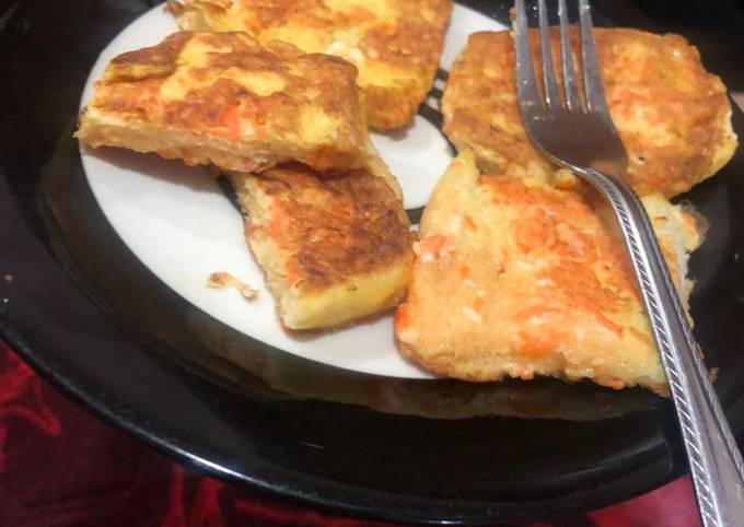  Resep Roti tawar goreng telur  buat cemilan baby 9 dijamin 