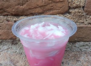 Foto resep Es degan pink lava