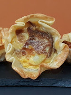 Una foto de Tartaletas de tortilla de patatas