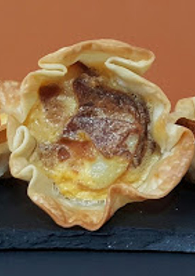 Una foto de Tartaletas de tortilla de patatas