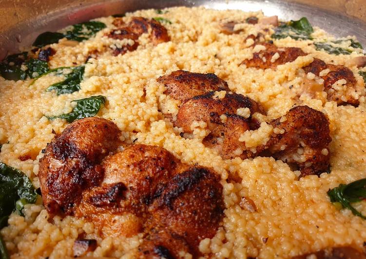 Chicken Couscous & Greens Chicken Couscous & Greens