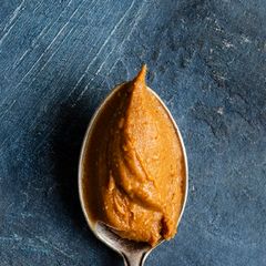 A picture of Beson ka halwa.