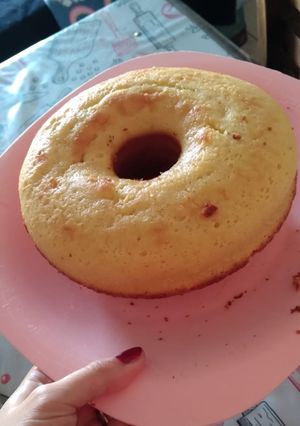 Una foto de Bizcocho de vainilla 😋