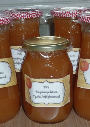 Sárgadinnyelekvár recept fotója