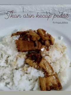Foto resep Ikan asin kecap pedas