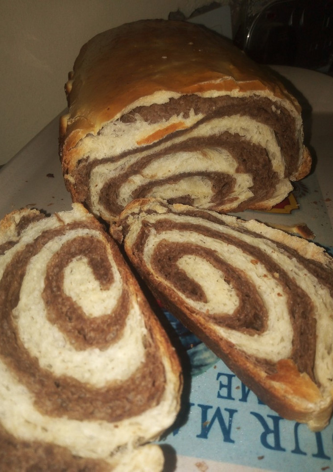 A picture of My swirl bread.