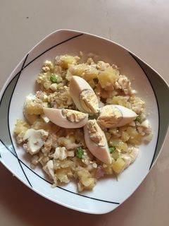 صورة لوصفة 🥗 سلطه بيض مع البطاطس المسلوق 🥔