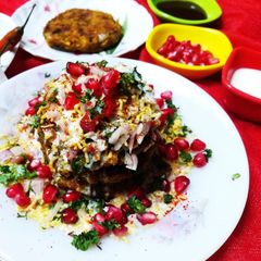 A picture of Lobia chaat.