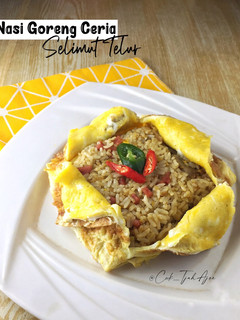 Foto resep Nasi Goreng Ceria Selimut Telur