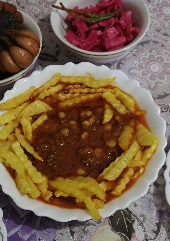عکسی از دستور خورشت قیمه