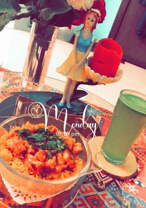 صورة لوصفة ريزو كنتاكي على طريقتي 🤍✨