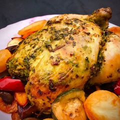 Thai Roast Chicken A picture of Thai Roast Chicken.