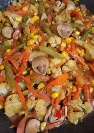 Foto resep Capcay Pelangi