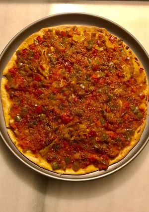 Foto principal de Coca/pizza de brisa y mullador(vegetariano)